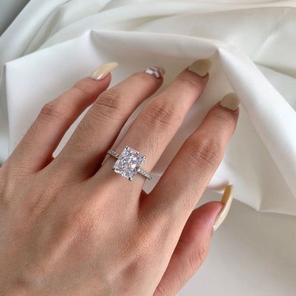 [Lucky Star]4.0 Carat Luxurious Engagement Ring