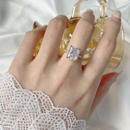 [Lucky Star]4.0 Carat Luxurious Engagement Ring