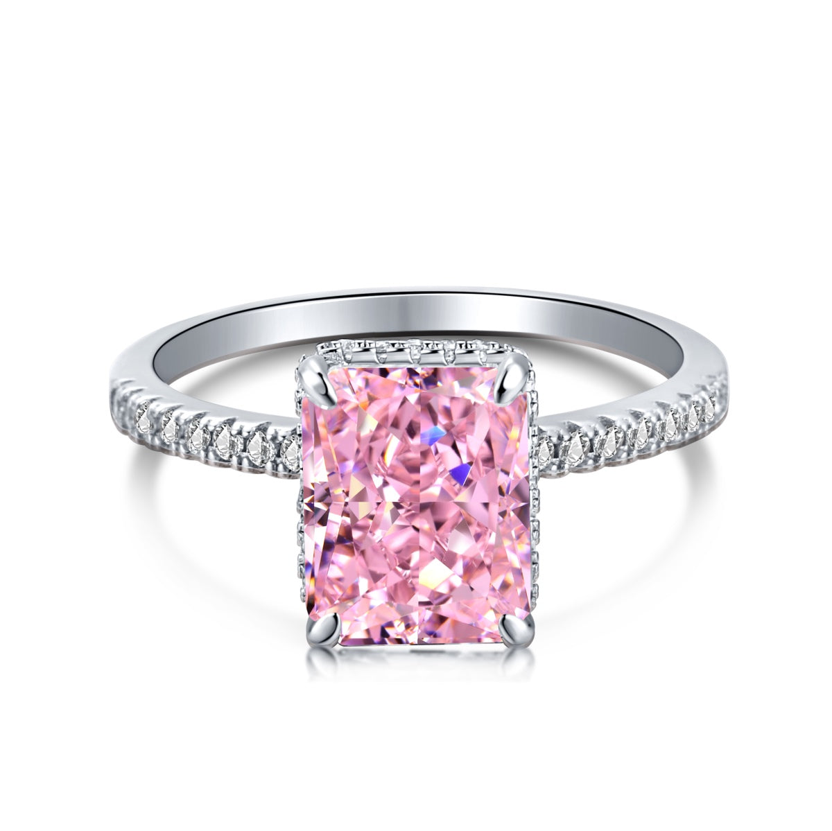 [Lucky Star]4.0 Carat Luxurious Engagement Ring