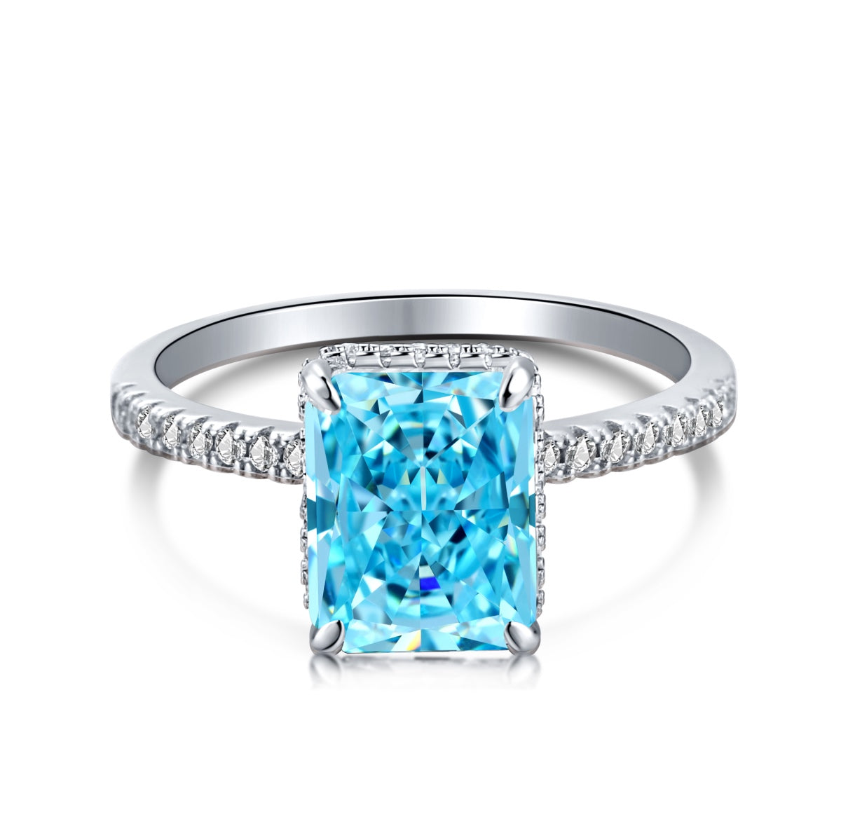 [Lucky Star]4.0 Carat Luxurious Engagement Ring