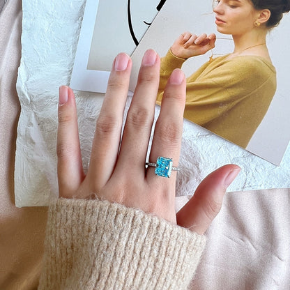 [Lucky Star]4.0 Carat Luxurious Engagement Ring