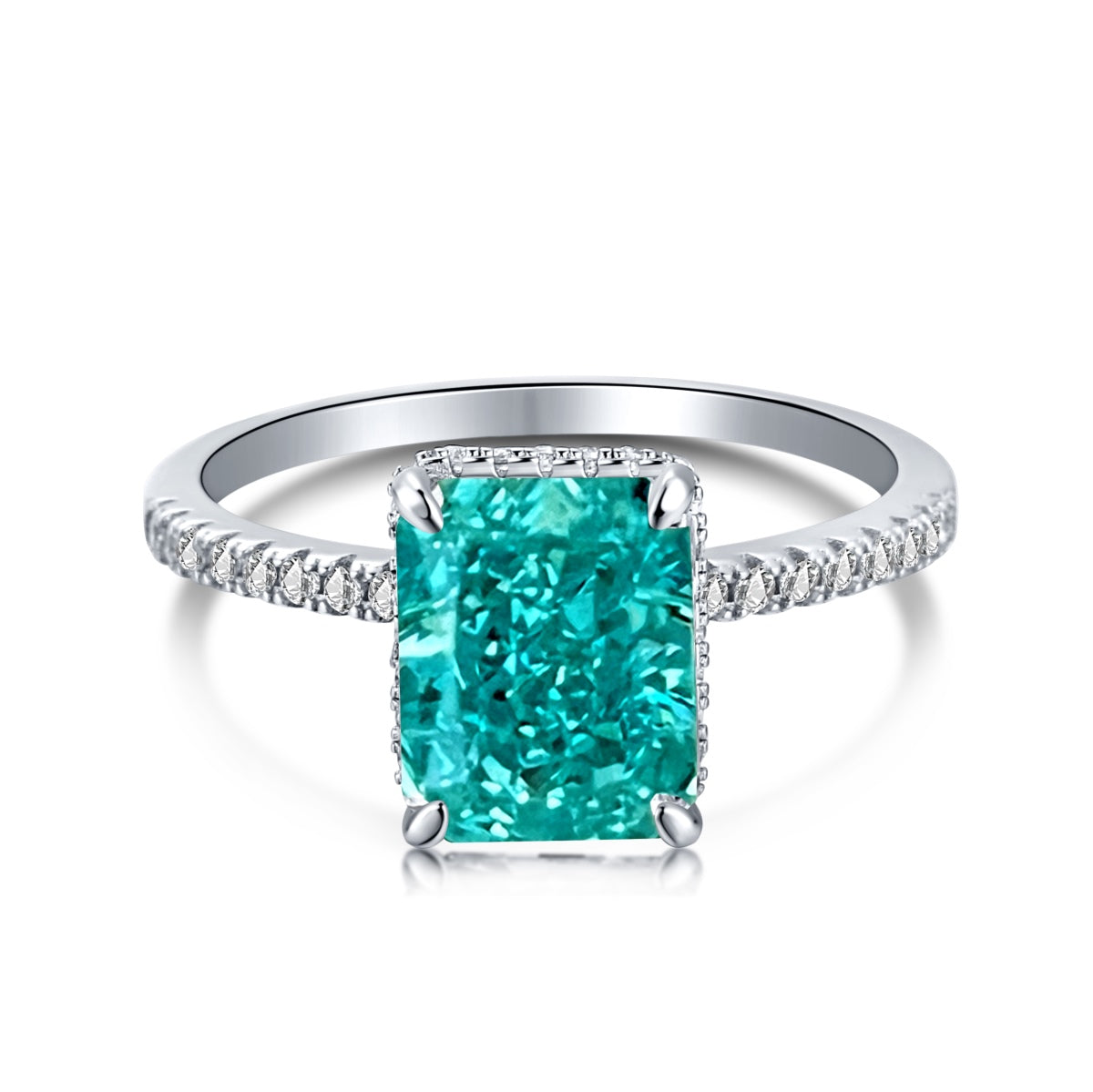 [Lucky Star]4.0 Carat Luxurious Engagement Ring