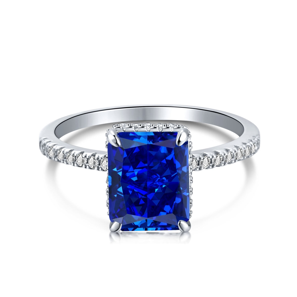 [Lucky Star]4.0 Carat Luxurious Engagement Ring