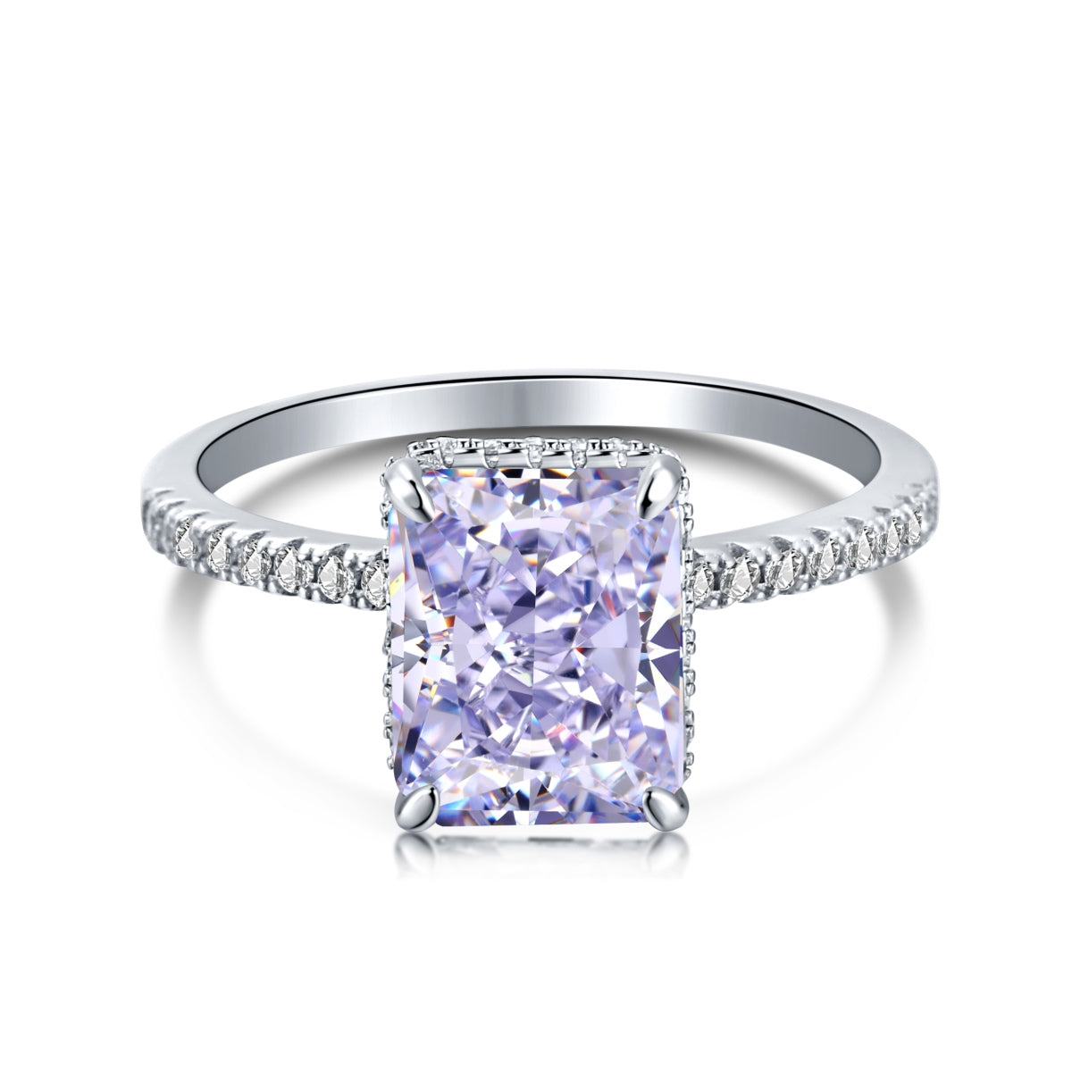 [Lucky Star]4.0 Carat Luxurious Engagement Ring