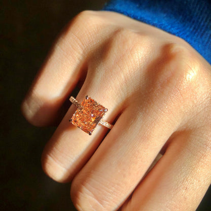 [Lucky Star]4.0 Carat Luxurious Engagement Ring