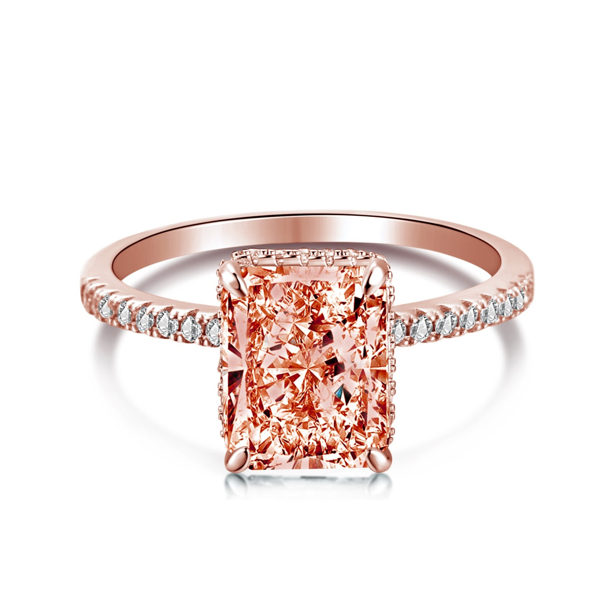 [Lucky Star]4.0 Carat Luxurious Engagement Ring