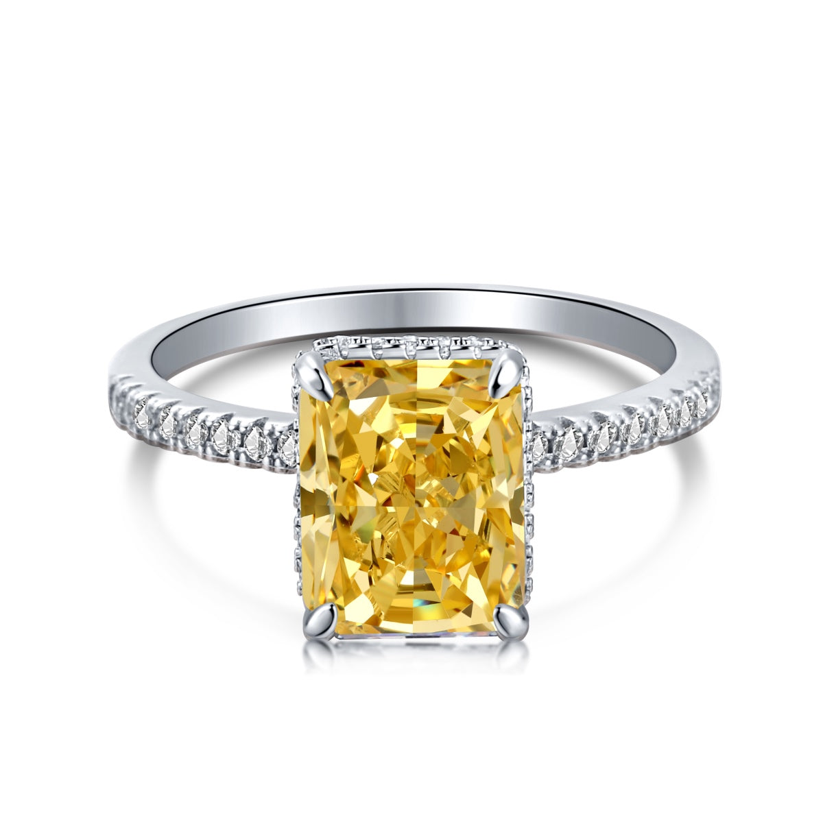 [Lucky Star]4.0 Carat Luxurious Engagement Ring