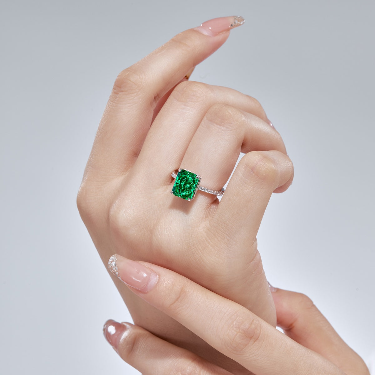 [Lucky Star]4.0 Carat Luxurious Engagement Ring