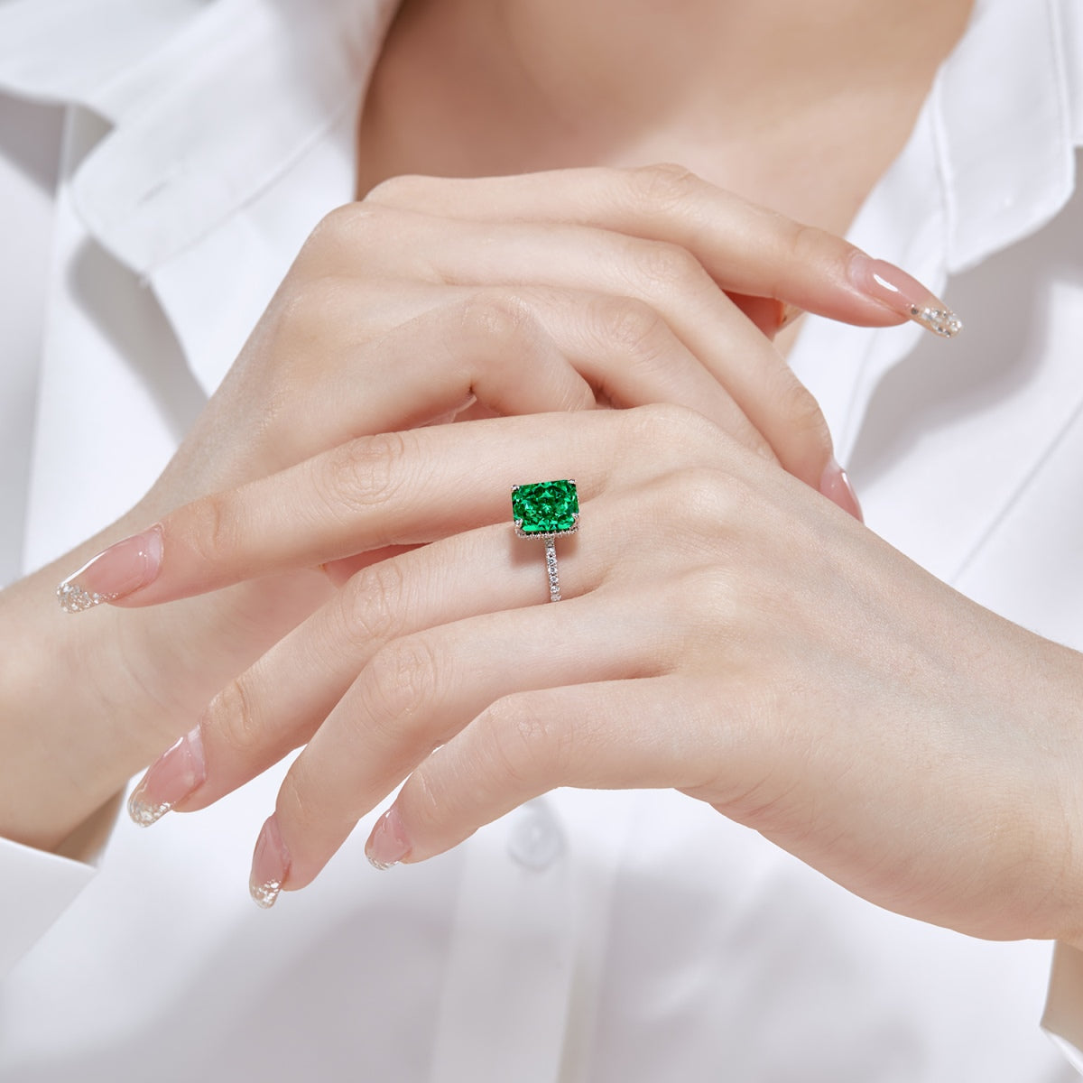 [Lucky Star]4.0 Carat Luxurious Engagement Ring