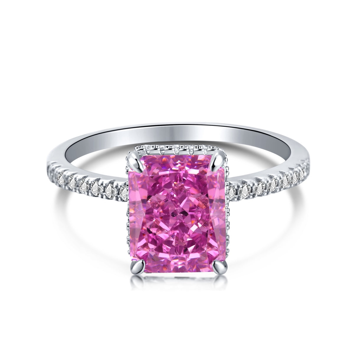 [Lucky Star]4.0 Carat Luxurious Engagement Ring